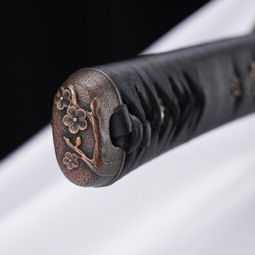Silver Woman Warrior Kanmuriotoshi-Zukuri Katana Sword
