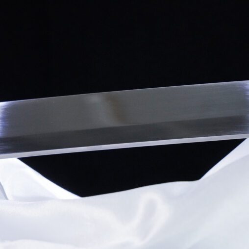 Anime Style Blue Leaf Motif Battle Ready Katana Sword