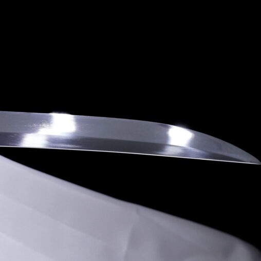 Enraged Red Japanese Sea Wave Carbon Steel Katana