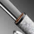 Nova Snow Silver Dragon Hira Zukuri Leather Ito Katana