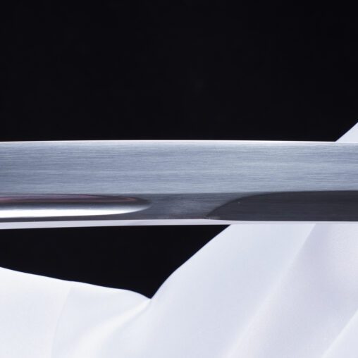 9260 Steel Khaki Kanmuriotoshi-Zukuri Woman Warrior Katana