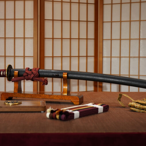 Luxury Horimono Sakura Koshirae Katana