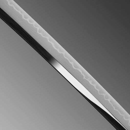 Nova Brown Clay Tempered Katana with Snake Fittings