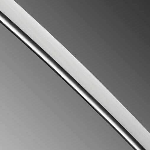 Nova Battle Ready Silver Cloud Carbon Steel Katana with Bohi