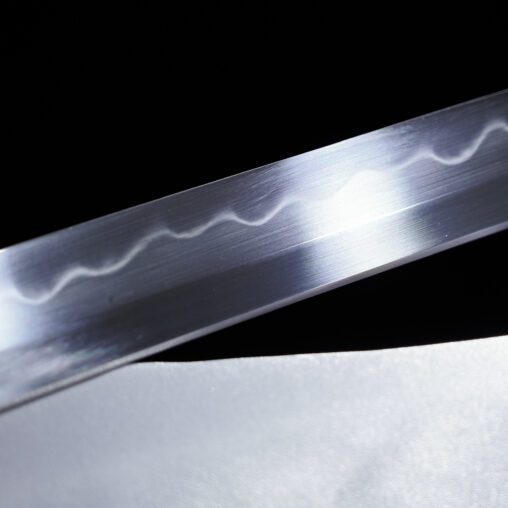 Pink/Purple Katana 1095 Carbon Steel Clay Tempered