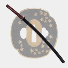 Luxury Horimono Sakura Koshirae Katana