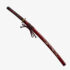 Nova Red 1095 High Carbon Steel Polished Nature Motif Katana