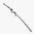 Nova Snow Silver Dragon Hira Zukuri Leather Ito Katana