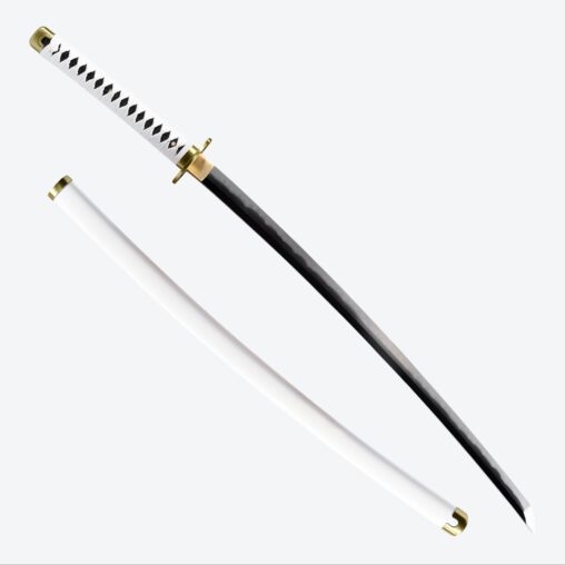 One Piece Zoro Roronoa Ichimonji Katana – 1095 Clay Tempered