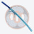 Nova Anime Style Blue Leaf Motif Battle Ready Katana Sword