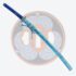 Anime Style Blue Leaf Motif Battle Ready Katana Sword