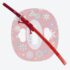 Red Fantasy Katana 1095 Clay Tempered with Gunome Hamon