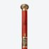 Red Dragon Cloud Round Pommel Cane Sword | Redwood and Damascus Steel