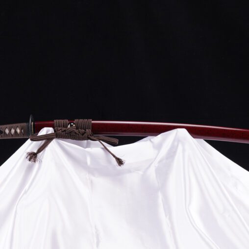 Nova Red Fantasy Katana 1095 Clay Tempered with Gunome Hamon