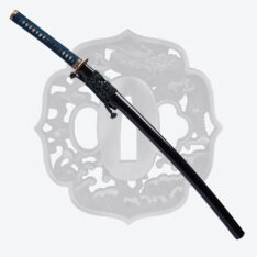 Nova 9260 Spring Steel Hira Zukuri Dragon Katana
