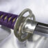 Musashi Koshirae Nagamaki-Zukuri Silver Plated Fittings