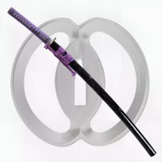 Musashi Koshirae Nagamaki-Zukuri Silver Plated Fittings