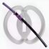 Musashi Koshirae Nagamaki-Zukuri Silver Plated Fittings