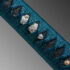 Nova Japanese Dragon Green Five Petal Cherry Blossom Katana