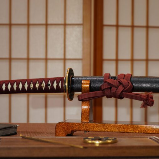 Luxury Horimono Sakura Koshirae Katana