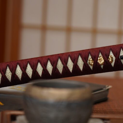Luxury Horimono Sakura Koshirae Katana