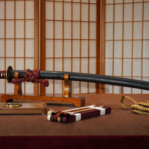 Luxury Horimono Sakura Koshirae Katana