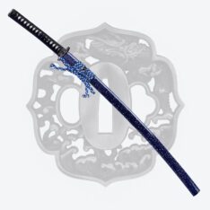 Nove Blue Dragon 1095 Steel Katana