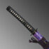 Nova Black/Purple Myst Katana