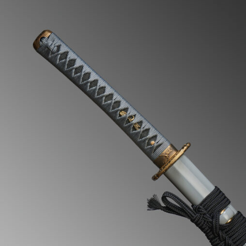 Nova Grey Dragon Katana with Dragonfly Fititings | Clay Tempered 1095