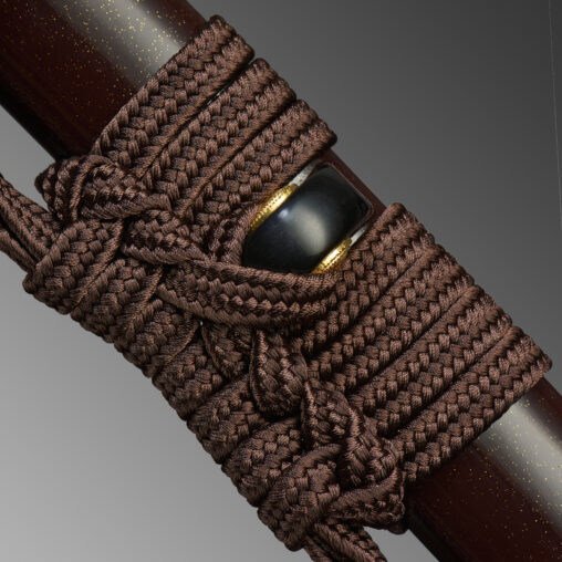 Nova Brown Antiqued Sea Wave Battle Ready Katana Sword