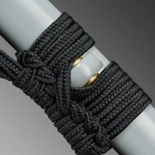 Nova Grey Dragon Katana with Dragonfly Fititings | Clay Tempered 1095