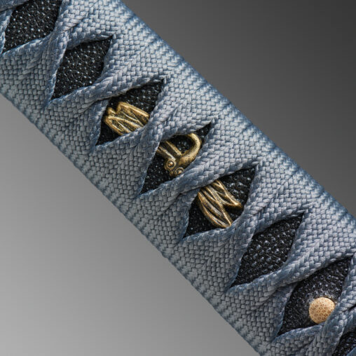 Nova Grey Dragon Katana with Dragonfly Fititings | Clay Tempered 1095
