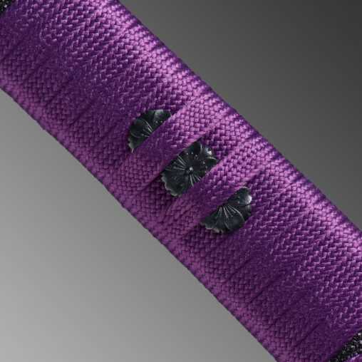 Nova Purple Dragon Katana Double-Edged Kissaki Moroha