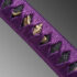 Nova Purple Three-Clawed Japanese Katana with Dragon Fittings