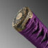 Nova Purple Three-Clawed Japanese Katana with Dragon Fittings