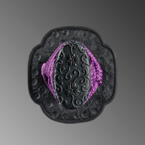 Nova Purple Dragon Katana Double-Edged Kissaki Moroha