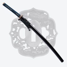 Nova 9260 Spring Steel Hira Zukuri Dragon Katana