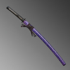 Nova Black/Purple Myst Katana