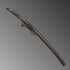 Nova Brown Antiqued Sea Wave Battle Ready Katana Sword