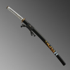 Nova Golden Dragon Saya Hand Polished Katana Sword