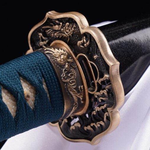 Nova 9260 Spring Steel Hira Zukuri Dragon Katana